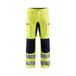 BLÅKLÄDER 1585 High Vis Buks med stretch - High Vis Gul/Sort herre - Sikkerhedsgiganten