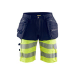 BLÅKLÄDER 1596 High Vis Shorts med stretch Herre - Sikkerhedsgiganten