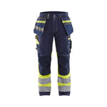 BLÅKLÄDER 1794 High Vis Buks med stretch Herre - Sikkerhedsgiganten