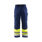 BLÅKLÄDER 1862 High Vis Vinter Buks - High Vis Gul/Marineblå herre - Sikkerhedsgiganten