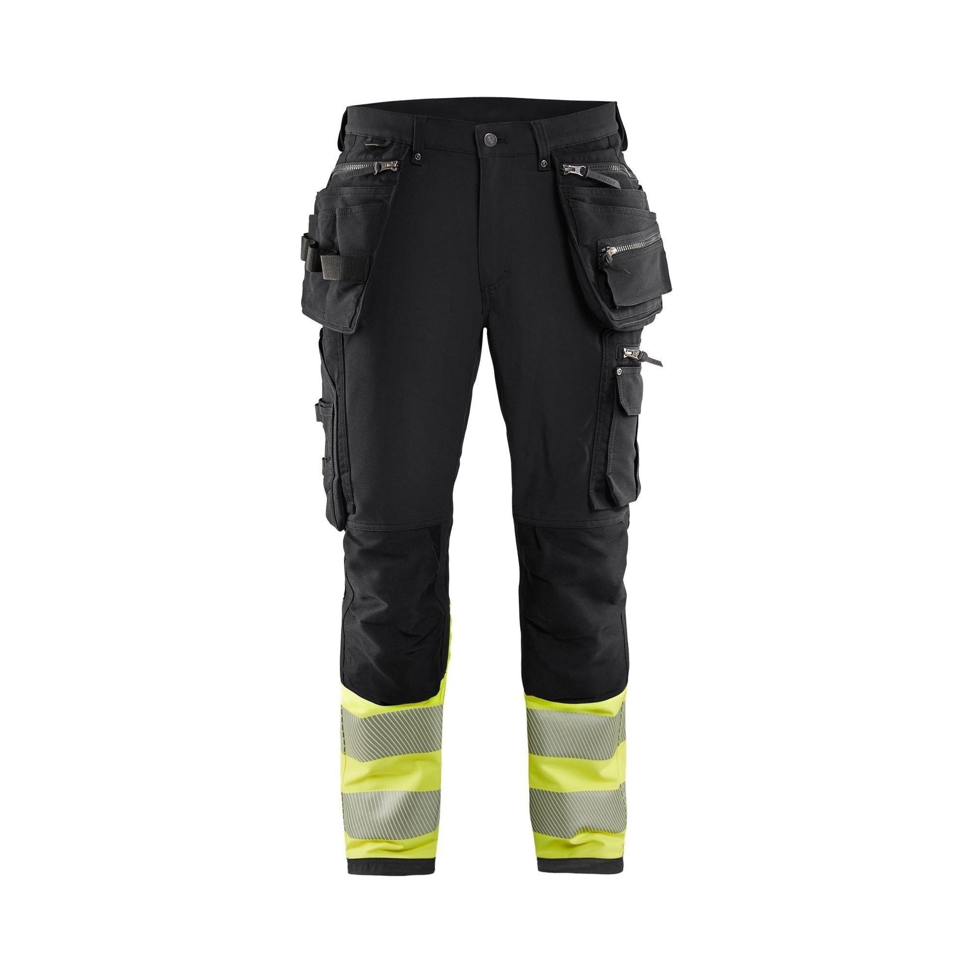 BLÅKLÄDER 1993 High Vis Buks 4 - vejs stretch herre - Sikkerhedsgiganten