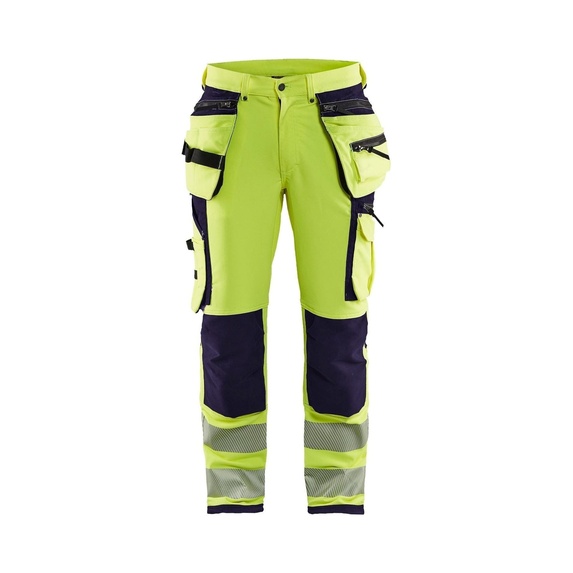 BLÅKLÄDER 1997 High Vis Buks 4 - vejs stretch herre - Sikkerhedsgiganten