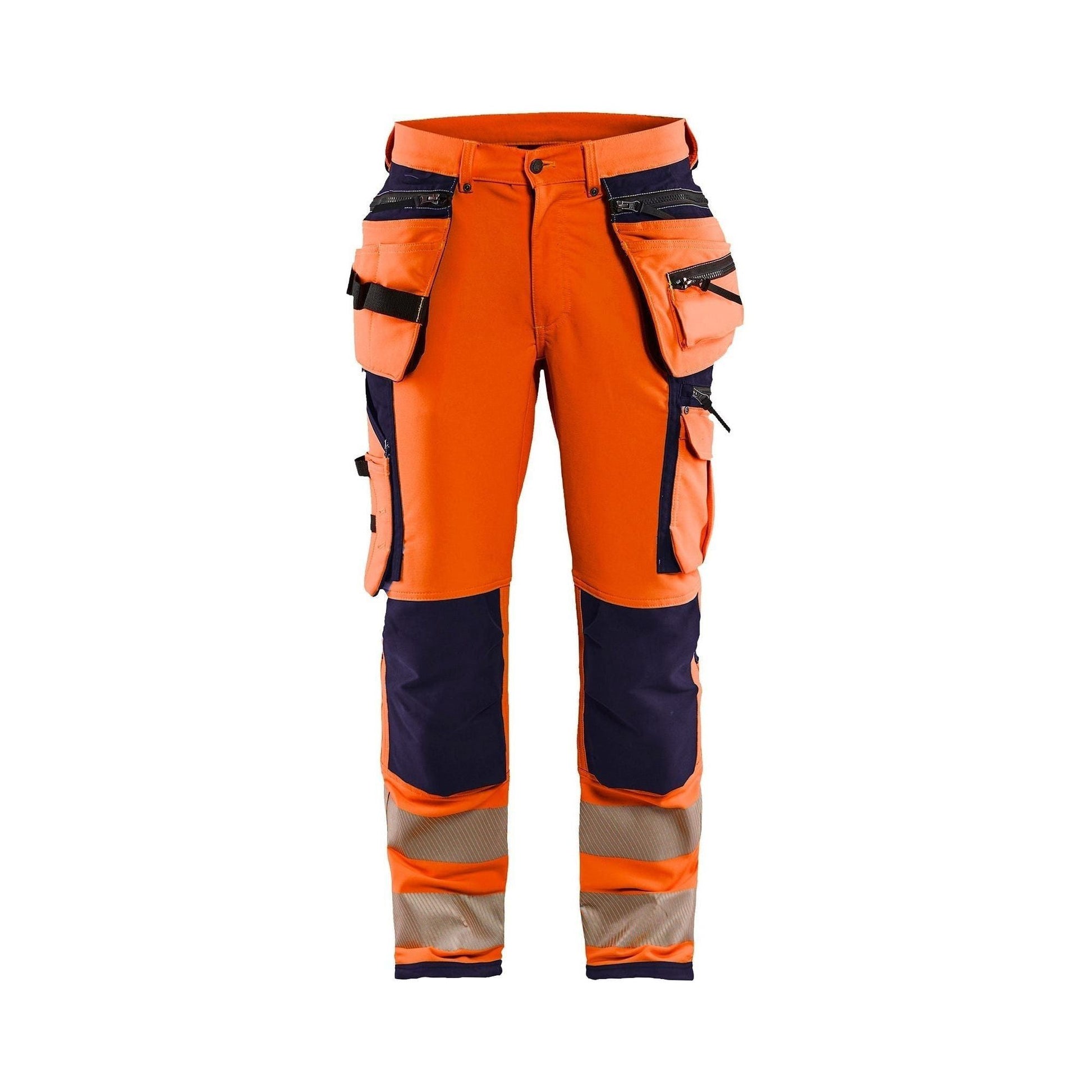 BLÅKLÄDER 1997 High Vis Buks 4 - vejs stretch herre - Sikkerhedsgiganten