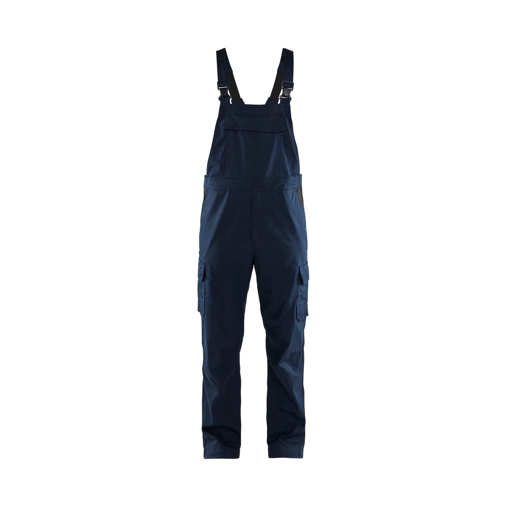 BLÅKLÄDER 2644 Industri Overall Stretch - Mørk Marineblå/Sort herre - Sikkerhedsgiganten