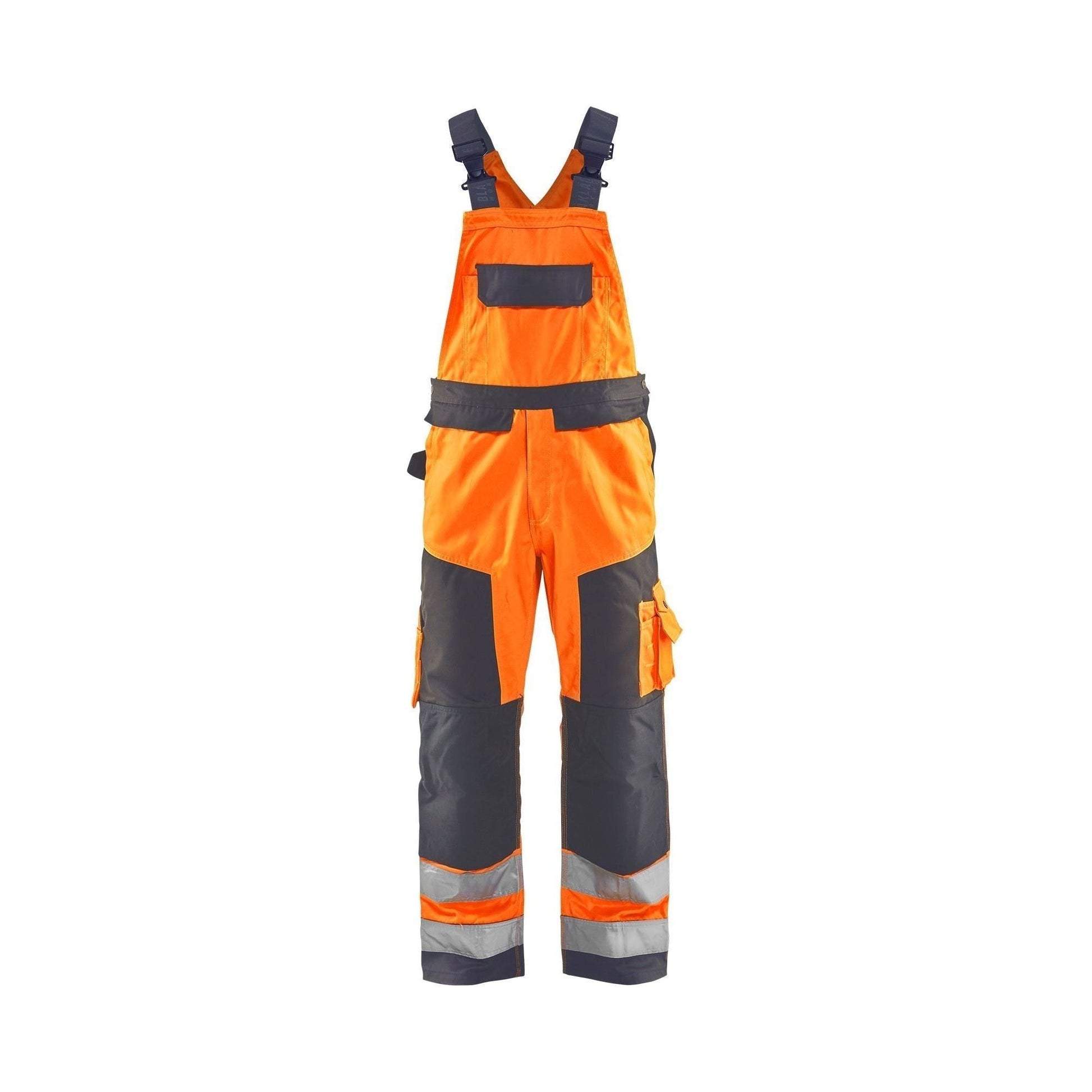 BLÅKLÄDER 2660 High Vis Overall - High Vis Orange/Mellemgrå herre - Sikkerhedsgiganten