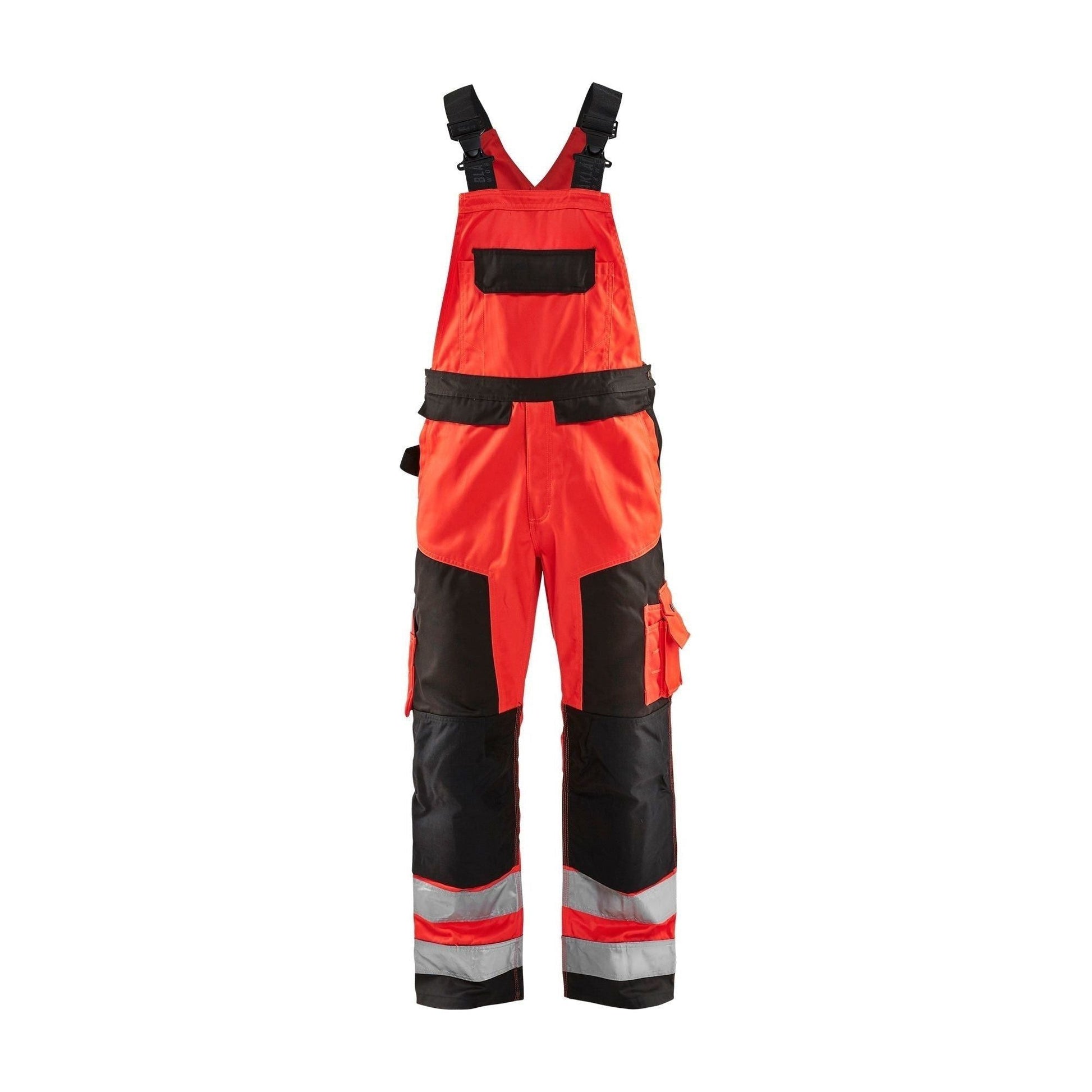 BLÅKLÄDER 2660 High Vis Overall - High Vis Rød/Sort herre - Sikkerhedsgiganten