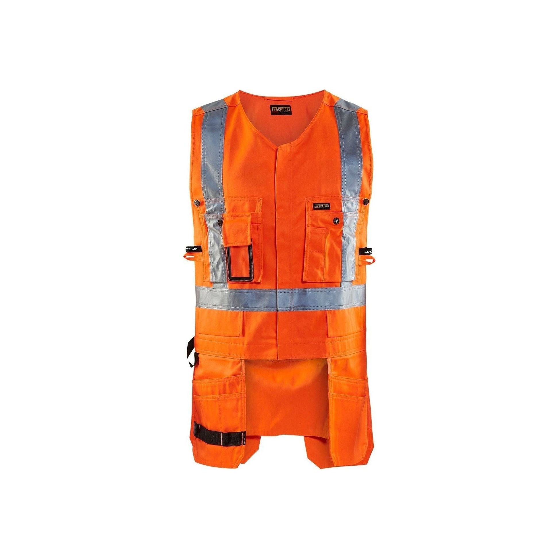 BLÅKLÄDER 3027 High Vis Håndværker Vest Herre - Sikkerhedsgiganten