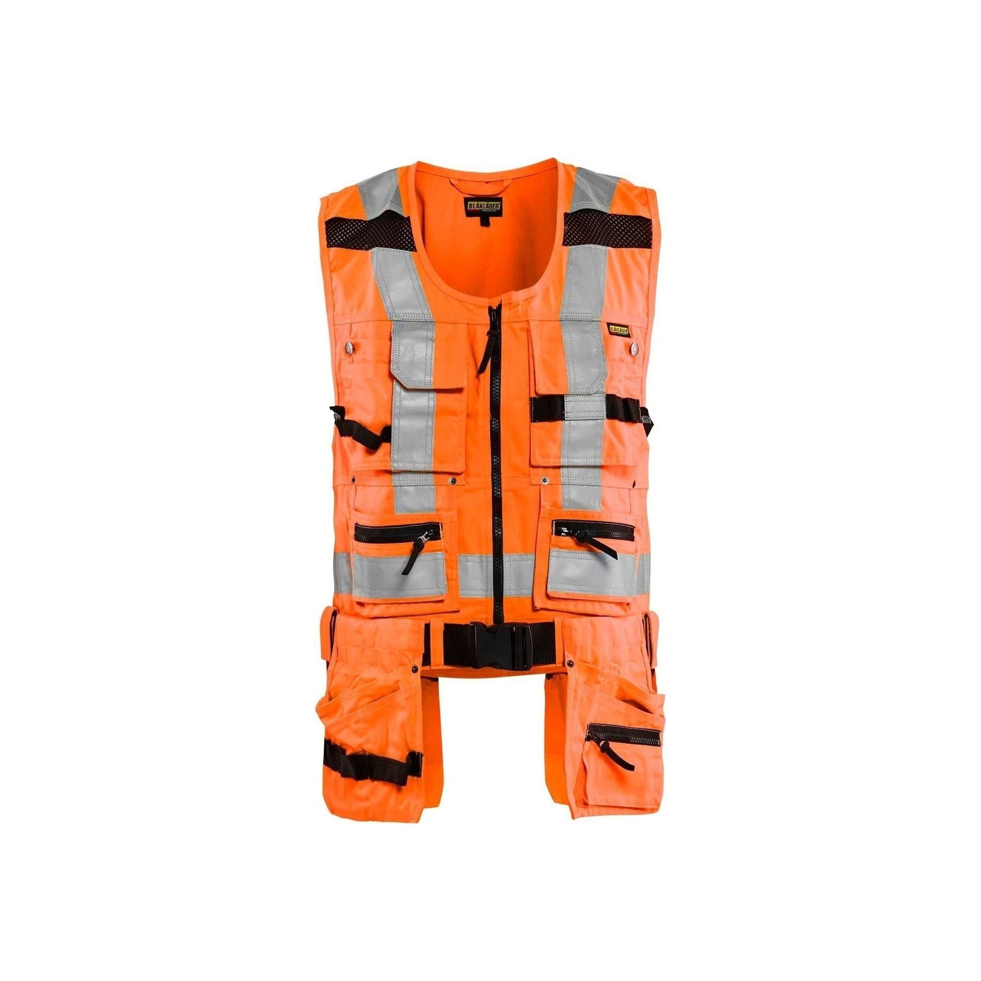 BLÅKLÄDER 3032 High Vis Håndværker Vest Herre - Sikkerhedsgiganten