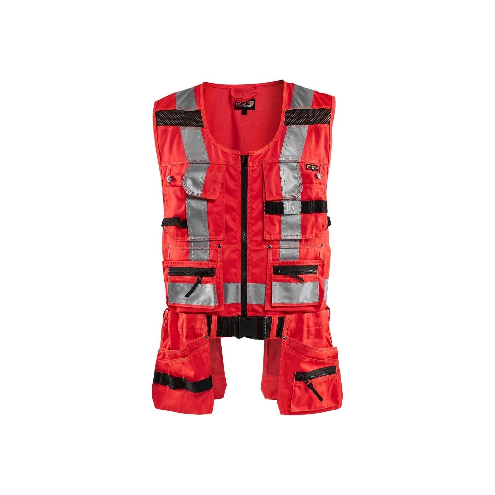 BLÅKLÄDER 3032 High Vis Håndværker Vest Herre - Sikkerhedsgiganten