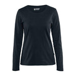 BLÅKLÄDER 3301 Dame T - shirt lang ærme - Sikkerhedsgiganten