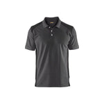 BLÅKLÄDER 3324 Poloshirt - Mellemgrå/Sort Herre - Sikkerhedsgiganten