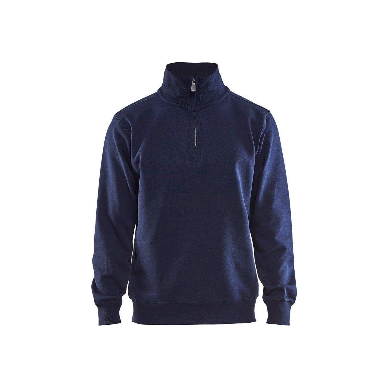 BLÅKLÄDER 3365 Sweatshirt half - zip Herre - Sikkerhedsgiganten