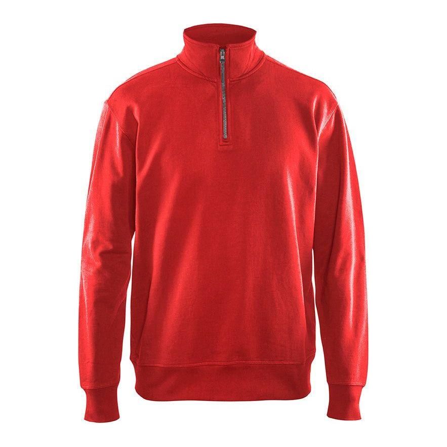 BLÅKLÄDER 3369 Sweatshirt half zip Herre - Sikkerhedsgiganten