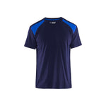 BLÅKLÄDER 3379 T - shirt - Marineblå/Koboltblå Herre - Sikkerhedsgiganten