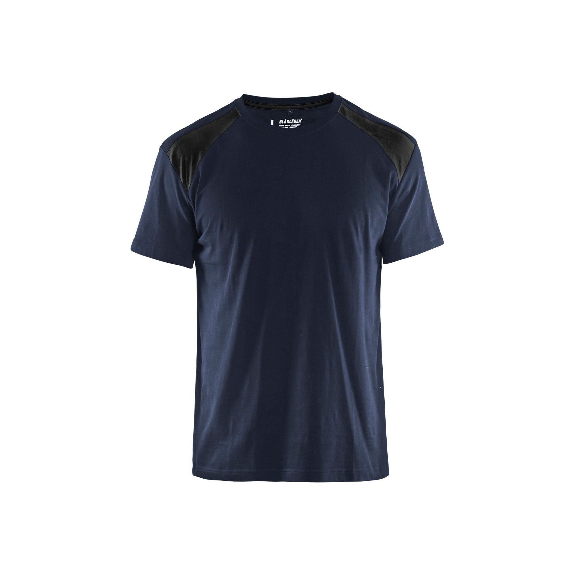 BLÅKLÄDER 3379 T - shirt - Mørk Marineblå/Sort Herre - Sikkerhedsgiganten