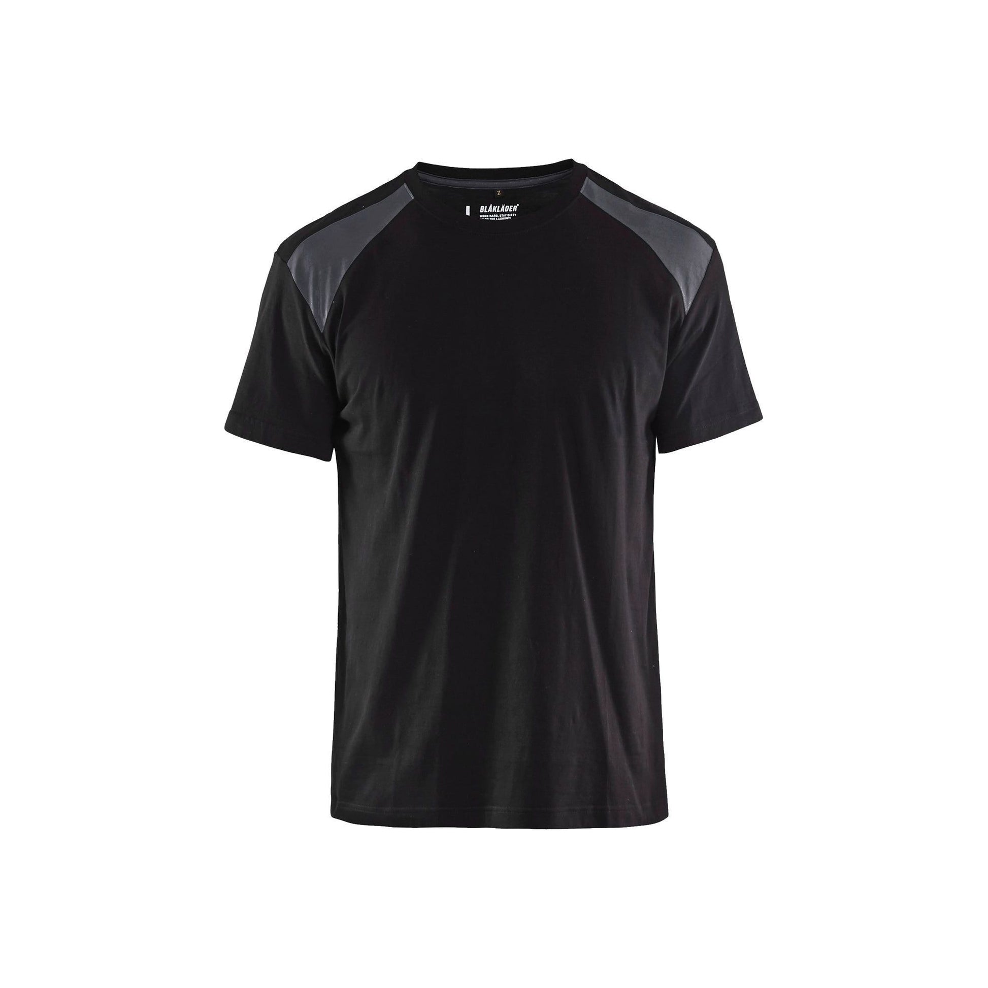 BLÅKLÄDER 3379 T - shirt - Sort/Mellemgrå Herre - Sikkerhedsgiganten