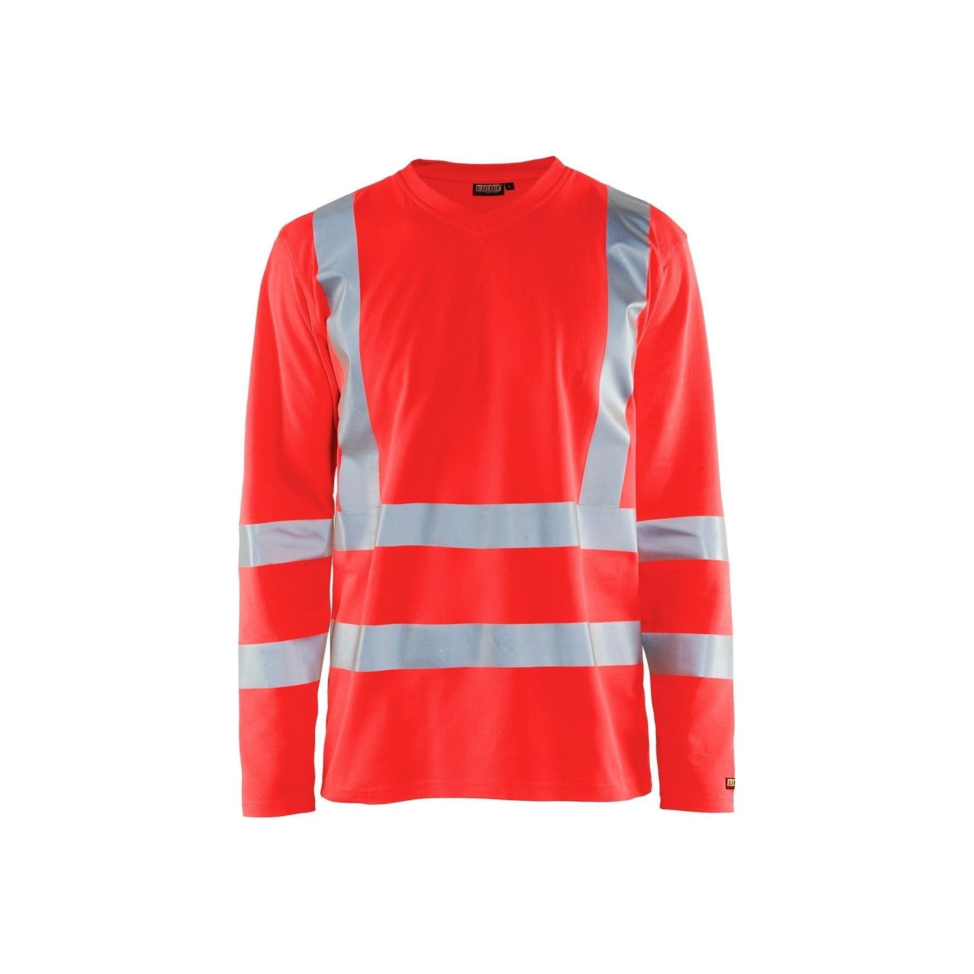 BLÅKLÄDER 3381 High Vis UV T - shirt lang ærme Herre - Sikkerhedsgiganten