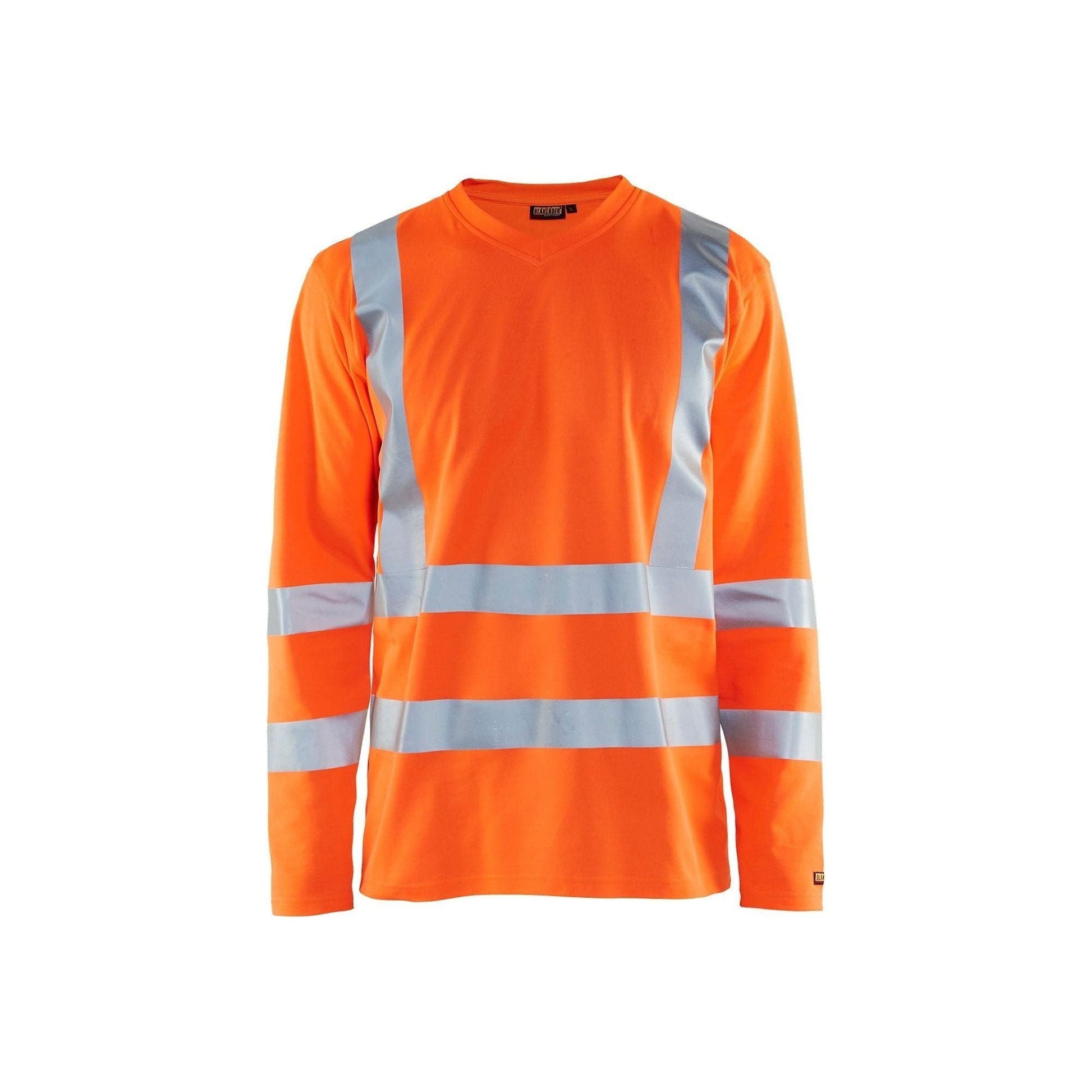 BLÅKLÄDER 3381 High Vis UV T - shirt lang ærme Herre - Sikkerhedsgiganten