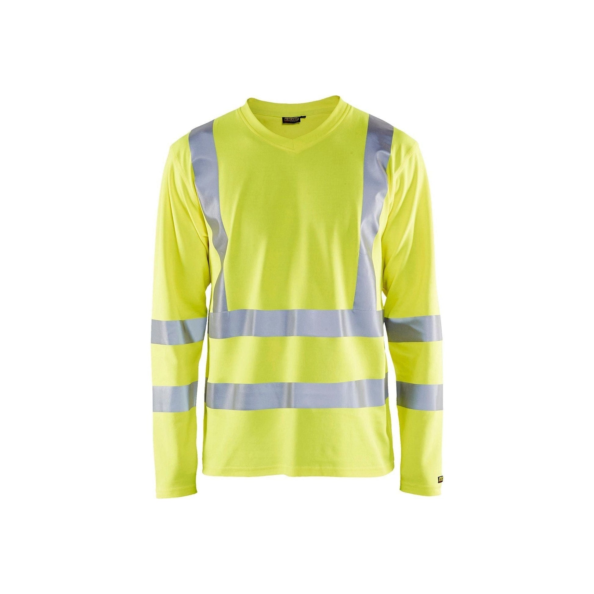 BLÅKLÄDER 3381 High Vis UV T - shirt lang ærme Herre - Sikkerhedsgiganten