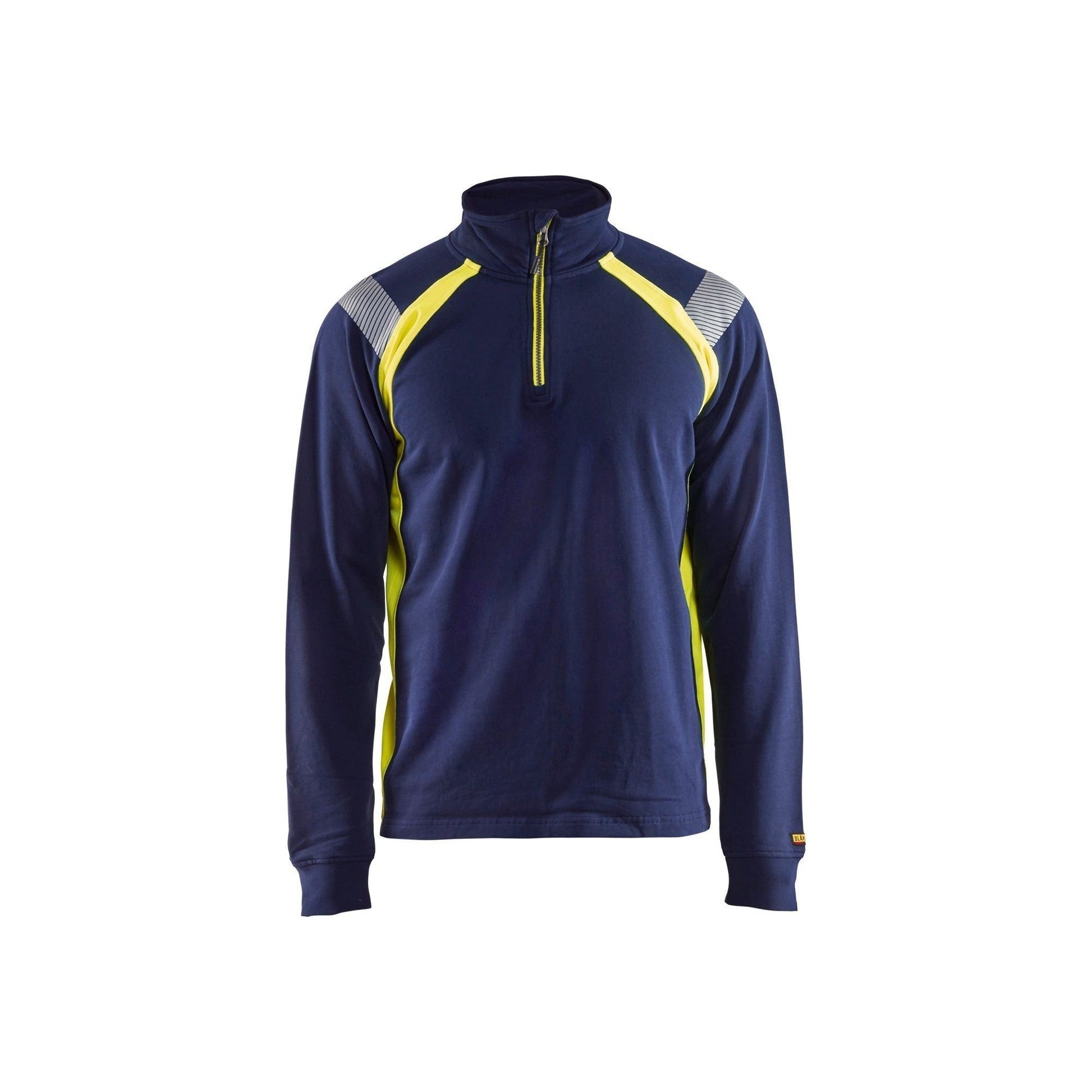BLÅKLÄDER 3432 Sweatshirt half zip Herre - Sikkerhedsgiganten