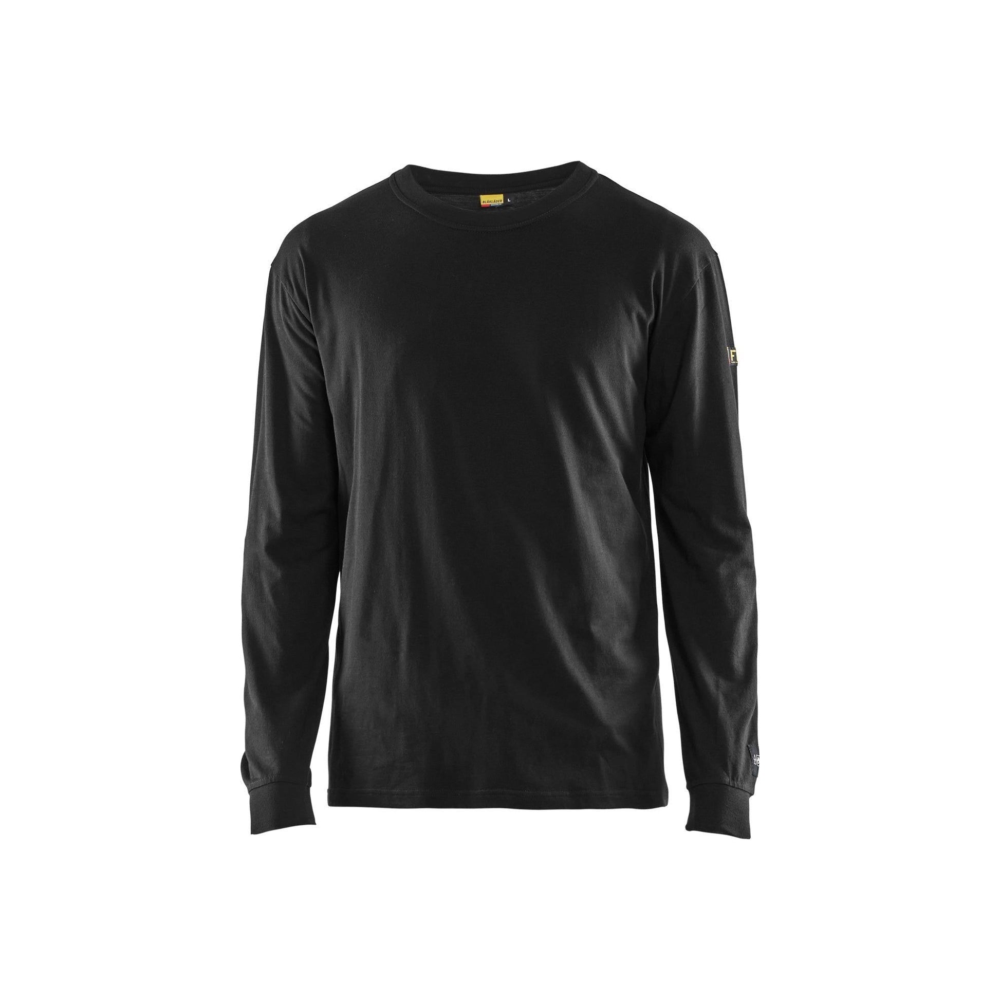 BLÅKLÄDER 3483 Brandhæmmende T - shirt lang ærme Inherent Herre - Sikkerhedsgiganten