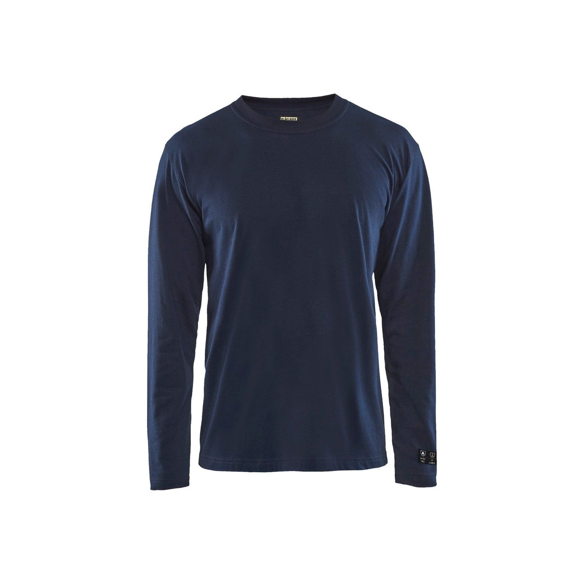 BLÅKLÄDER 3483 Brandhæmmende T - shirt lang ærme Inherent Herre - Sikkerhedsgiganten