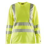 BLÅKLÄDER 3485 Dame High Vis T - shirt lang ærme - Sikkerhedsgiganten
