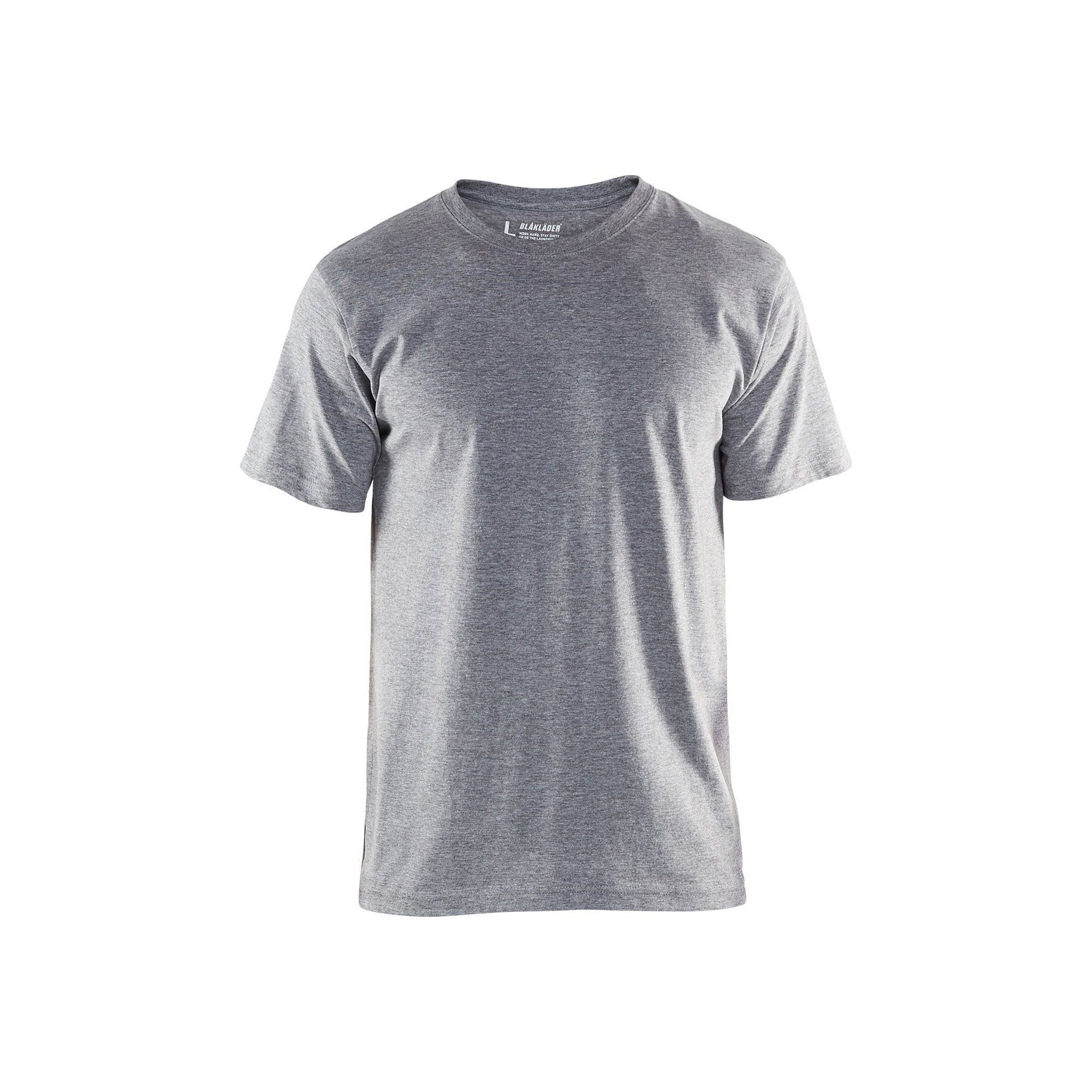 BLÅKLÄDER 3525 T - shirt - Gråmeleret Herre - Sikkerhedsgiganten