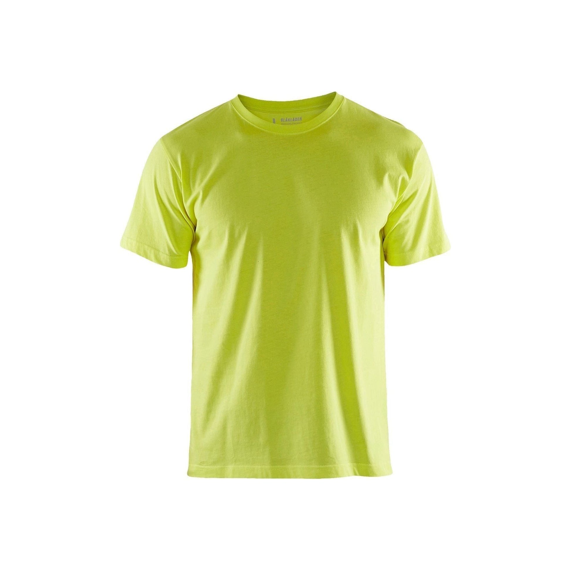 BLÅKLÄDER 3525 T - shirt - High Vis Gul Herre - Sikkerhedsgiganten