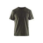 BLÅKLÄDER 3525 T - shirt - Olivengrøn Herre - Sikkerhedsgiganten