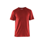 BLÅKLÄDER 3525 T - shirt - Rød Herre - Sikkerhedsgiganten