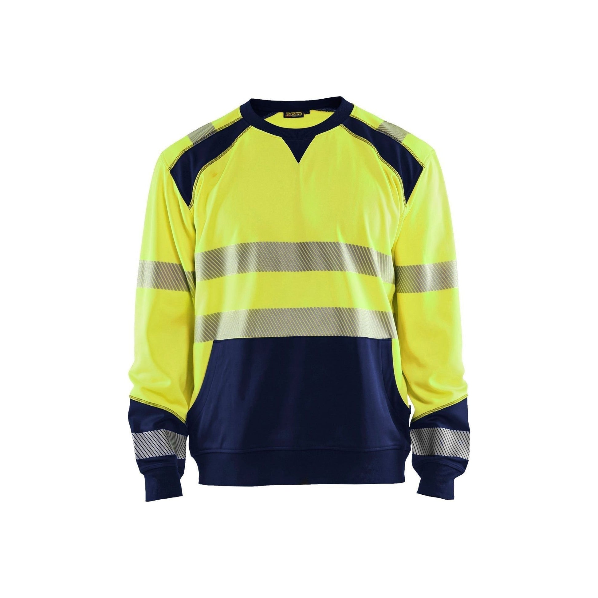 BLÅKLÄDER 3541 High Vis Sweatshirt Herre - Sikkerhedsgiganten