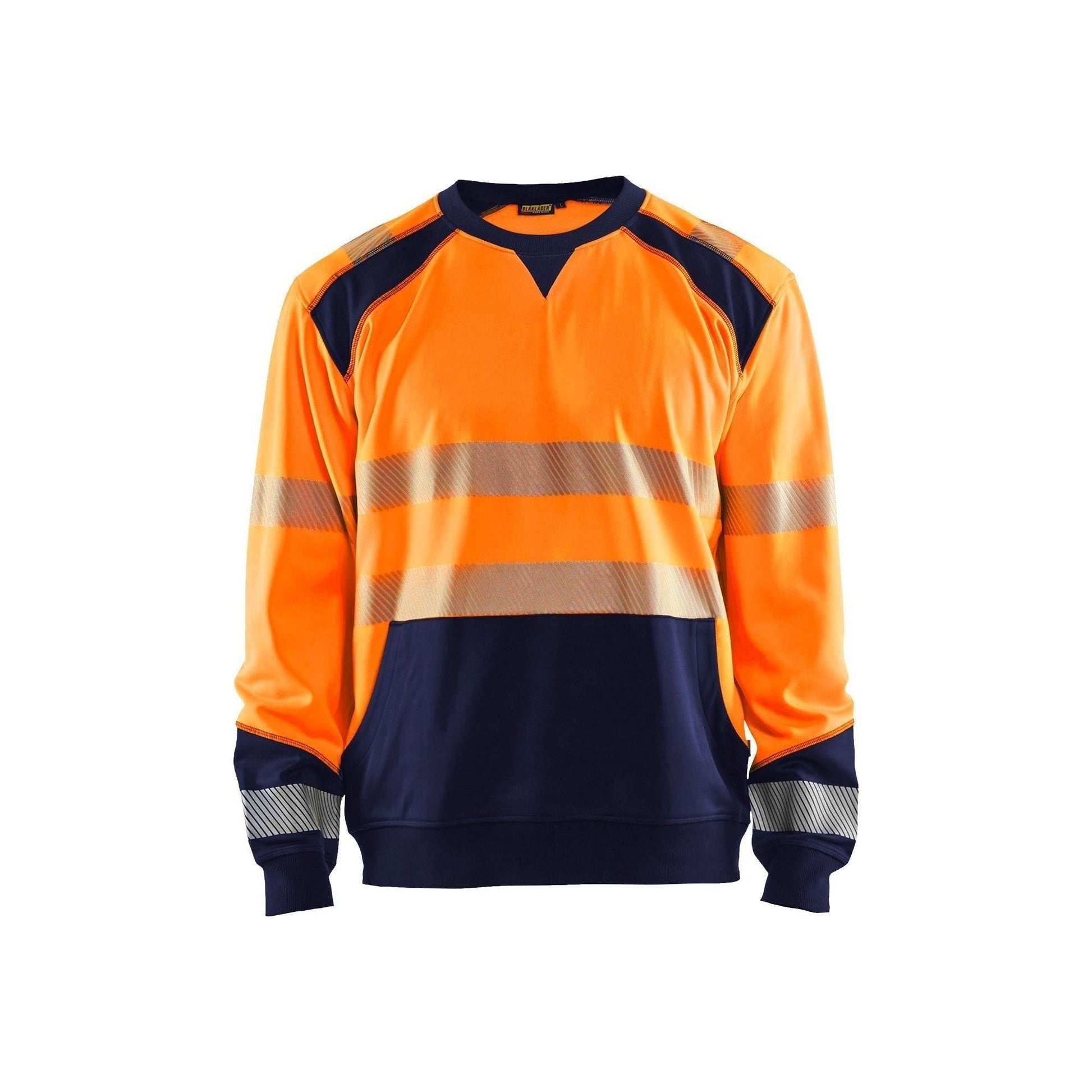 BLÅKLÄDER 3541 High Vis Sweatshirt Herre - Sikkerhedsgiganten