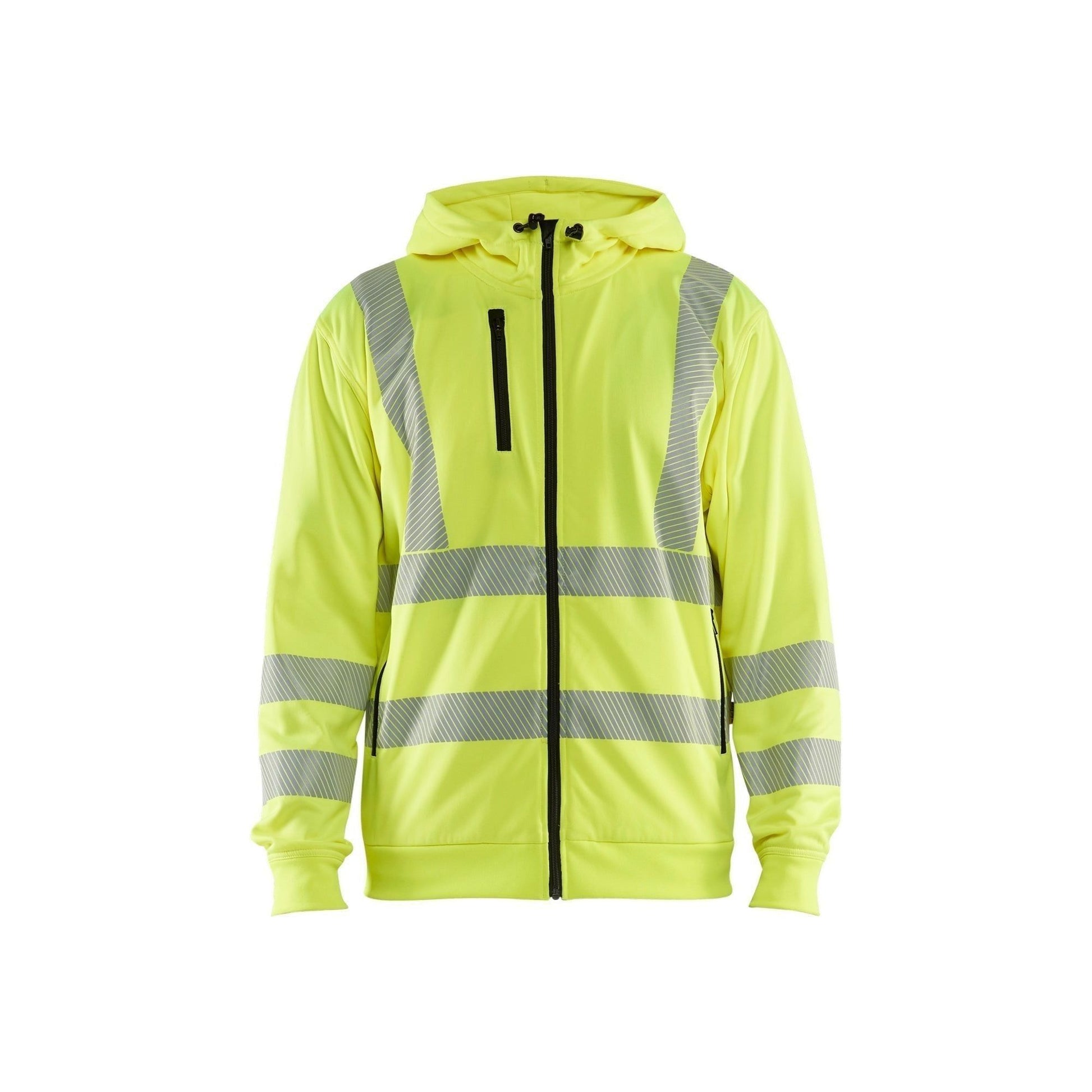 BLÅKLÄDER 3565 High vis Hættetrøje Full zip Herre - Sikkerhedsgiganten