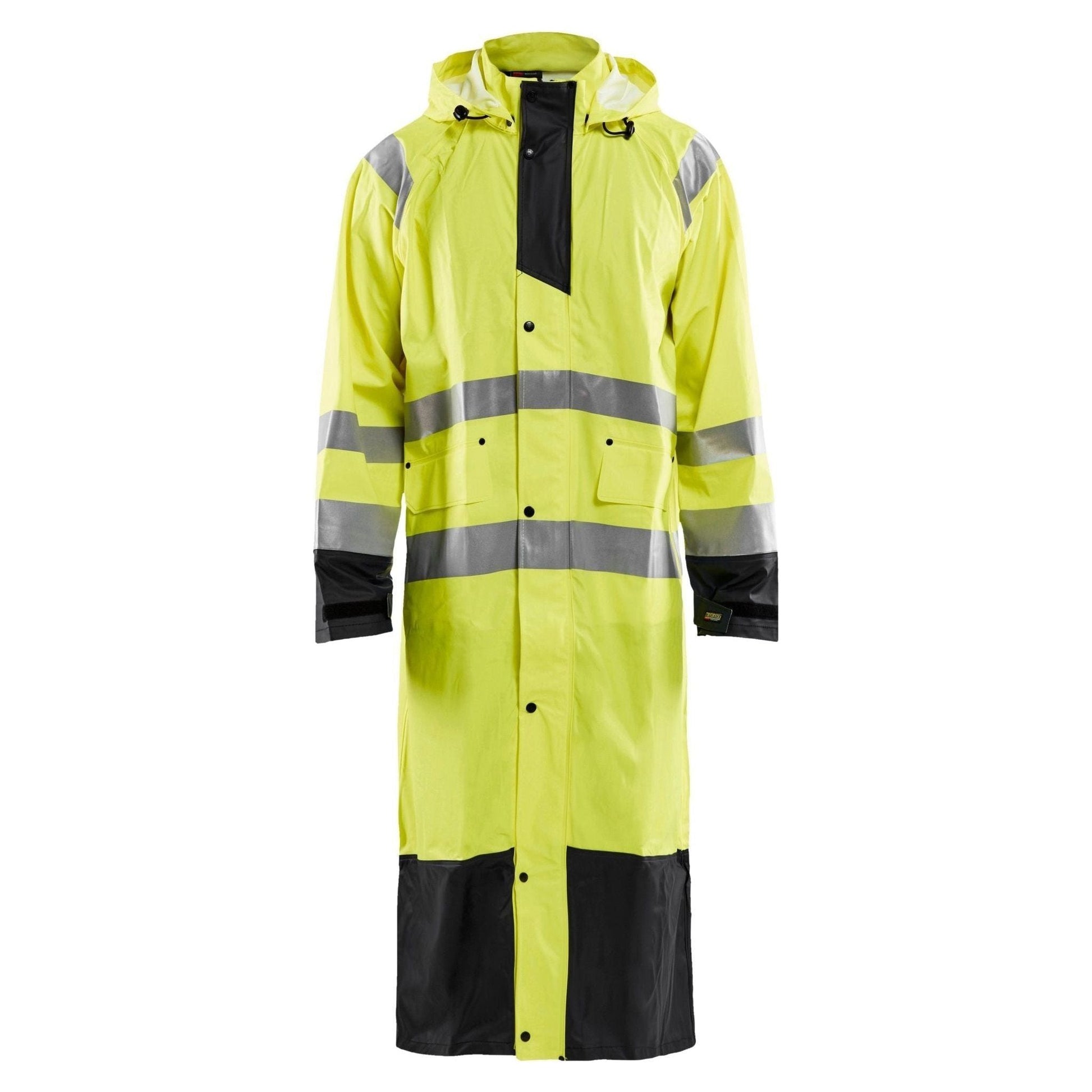 BLÅKLÄDER 4325 High Vis Regnjakke LEVEL 1 Herre - Sikkerhedsgiganten