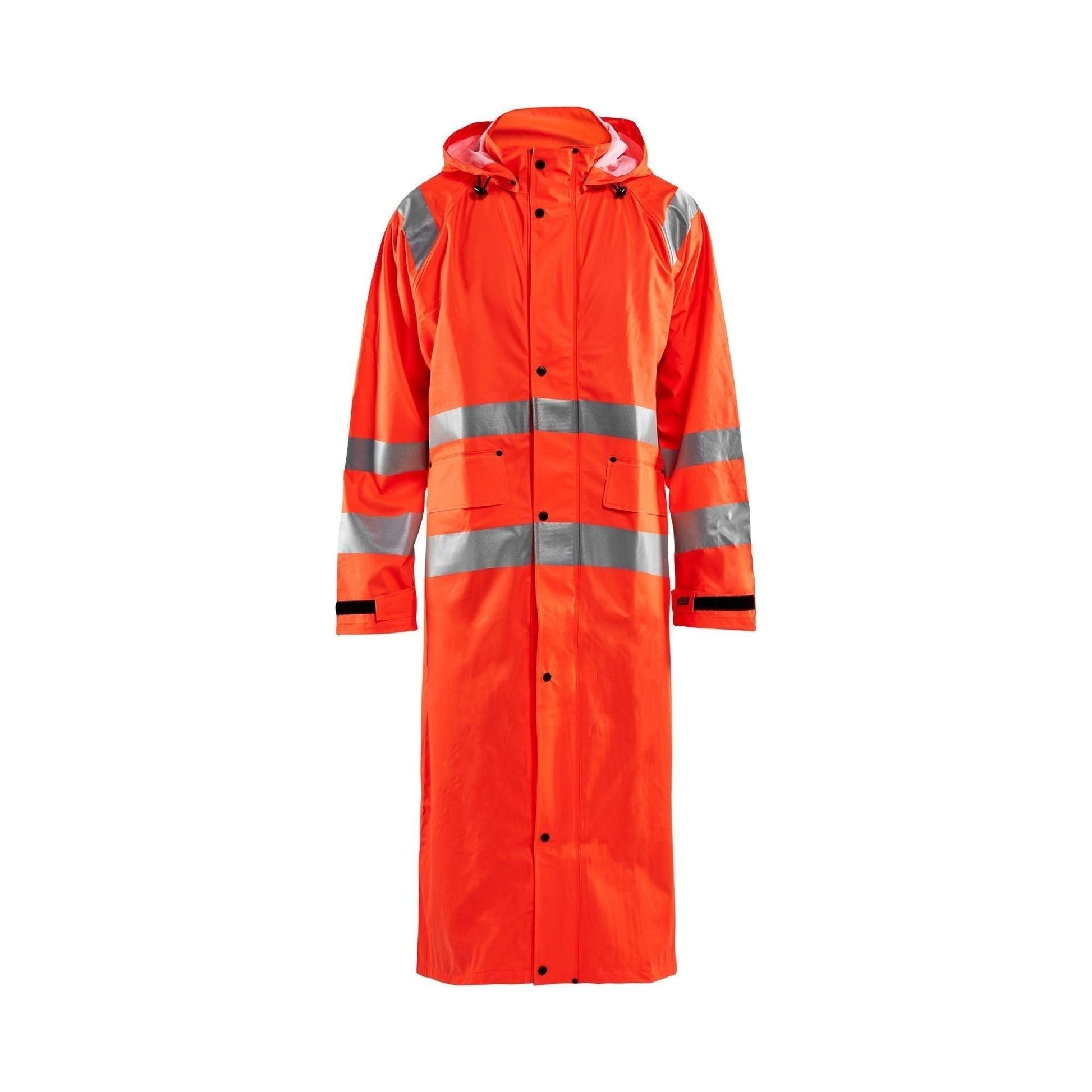 BLÅKLÄDER 4325 High Vis Regnjakke LEVEL 1 Herre - Sikkerhedsgiganten