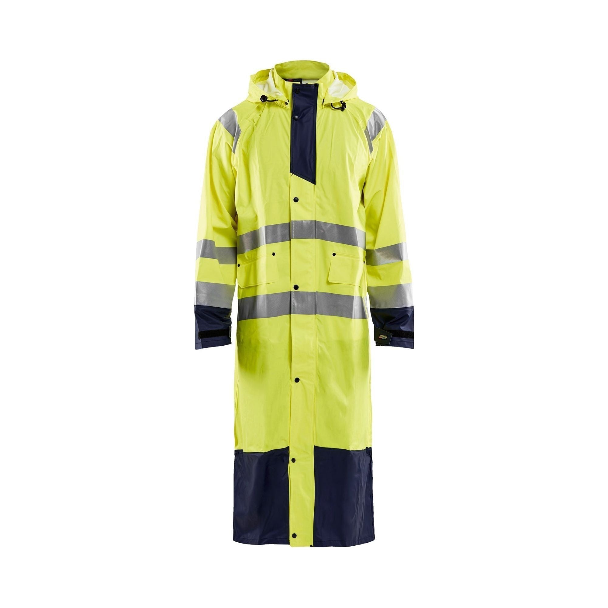 BLÅKLÄDER 4325 High Vis Regnjakke LEVEL 1 Herre - Sikkerhedsgiganten