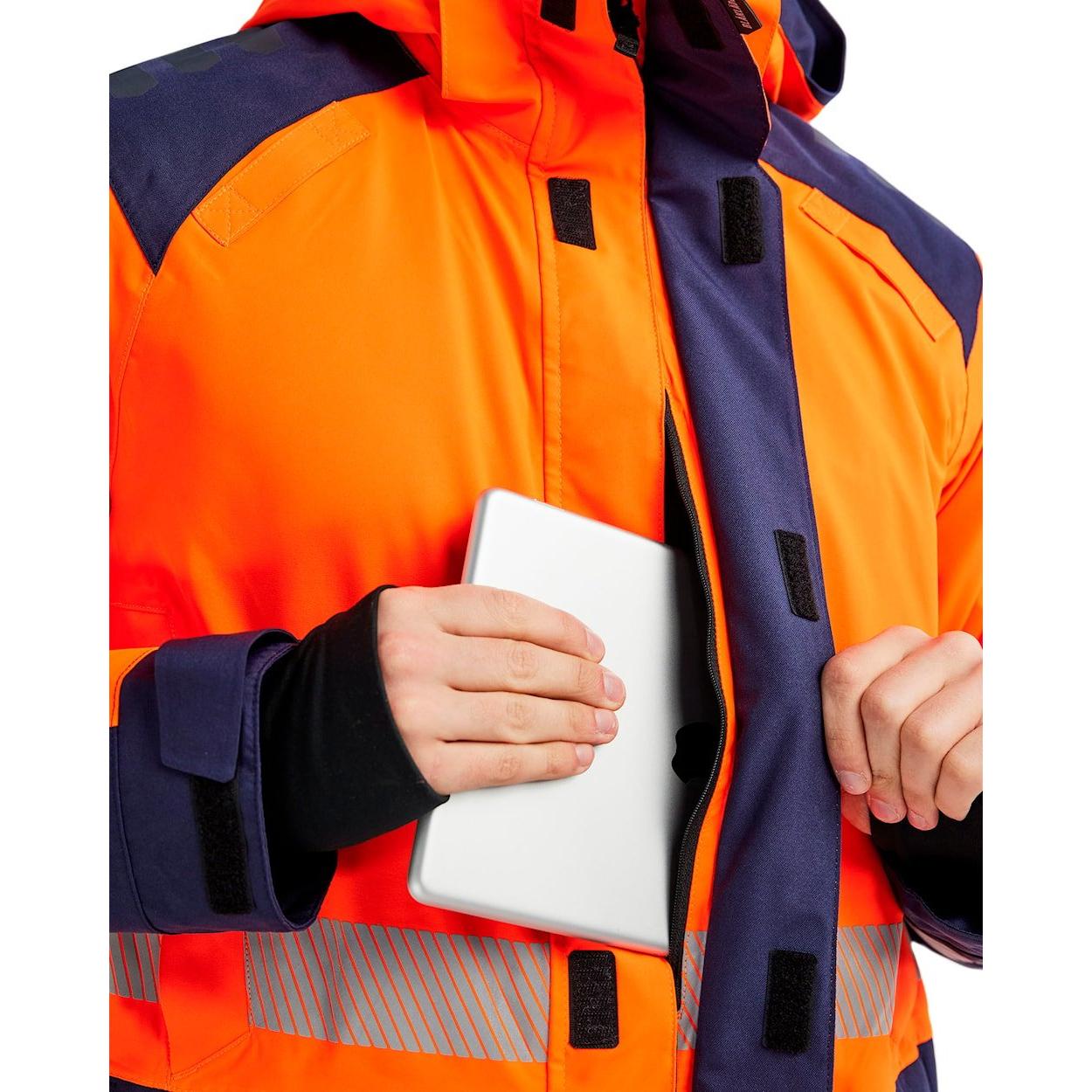 BLÅKLÄDER 4457 High Vis Vinterparkajakke - Sikkerhedsgiganten