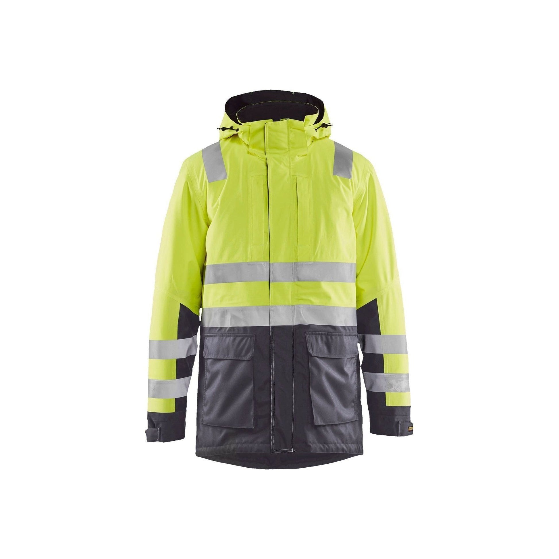 BLÅKLÄDER 4495 High Vis Vinter Parka Herre - Sikkerhedsgiganten