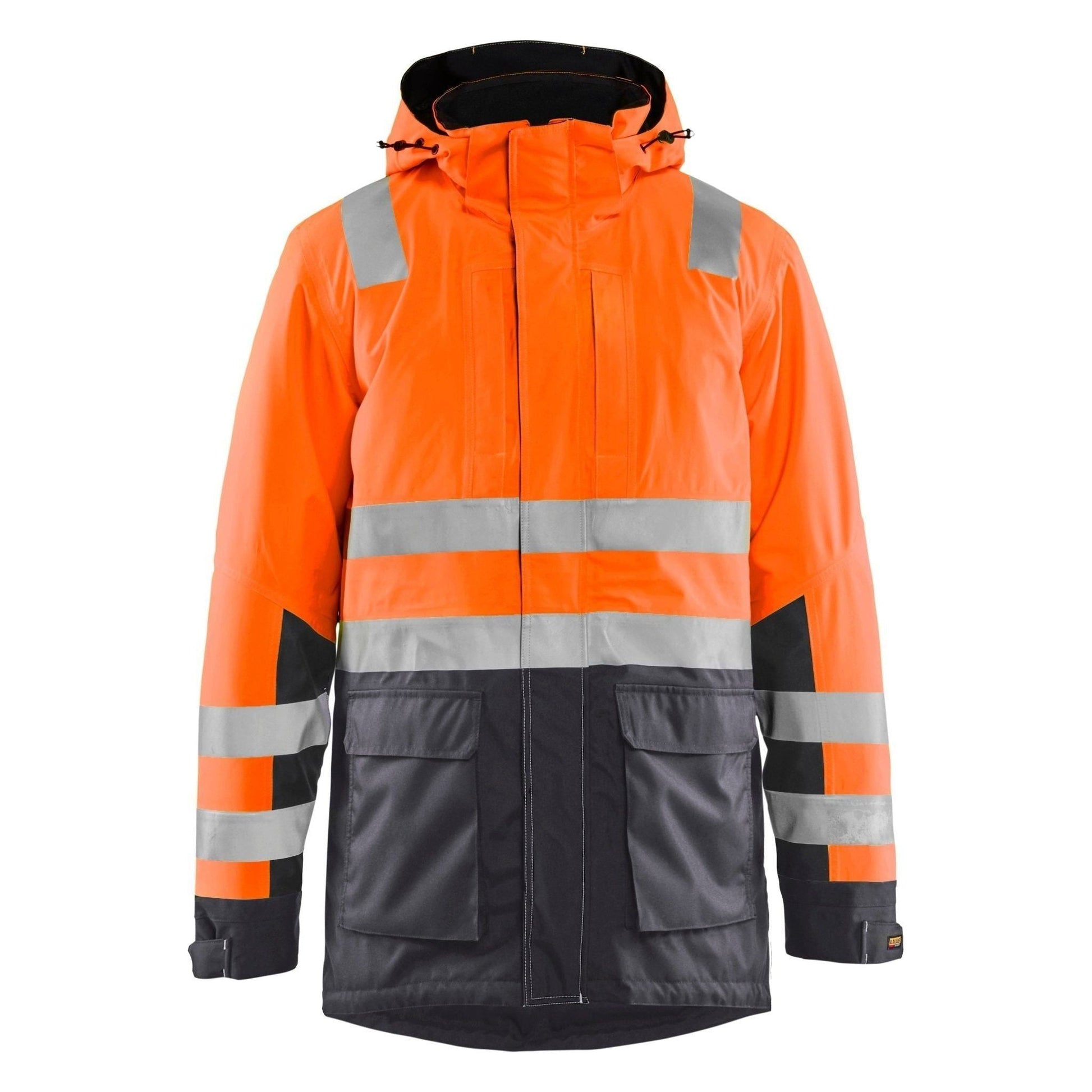 BLÅKLÄDER 4495 High Vis Vinter Parka Herre - Sikkerhedsgiganten
