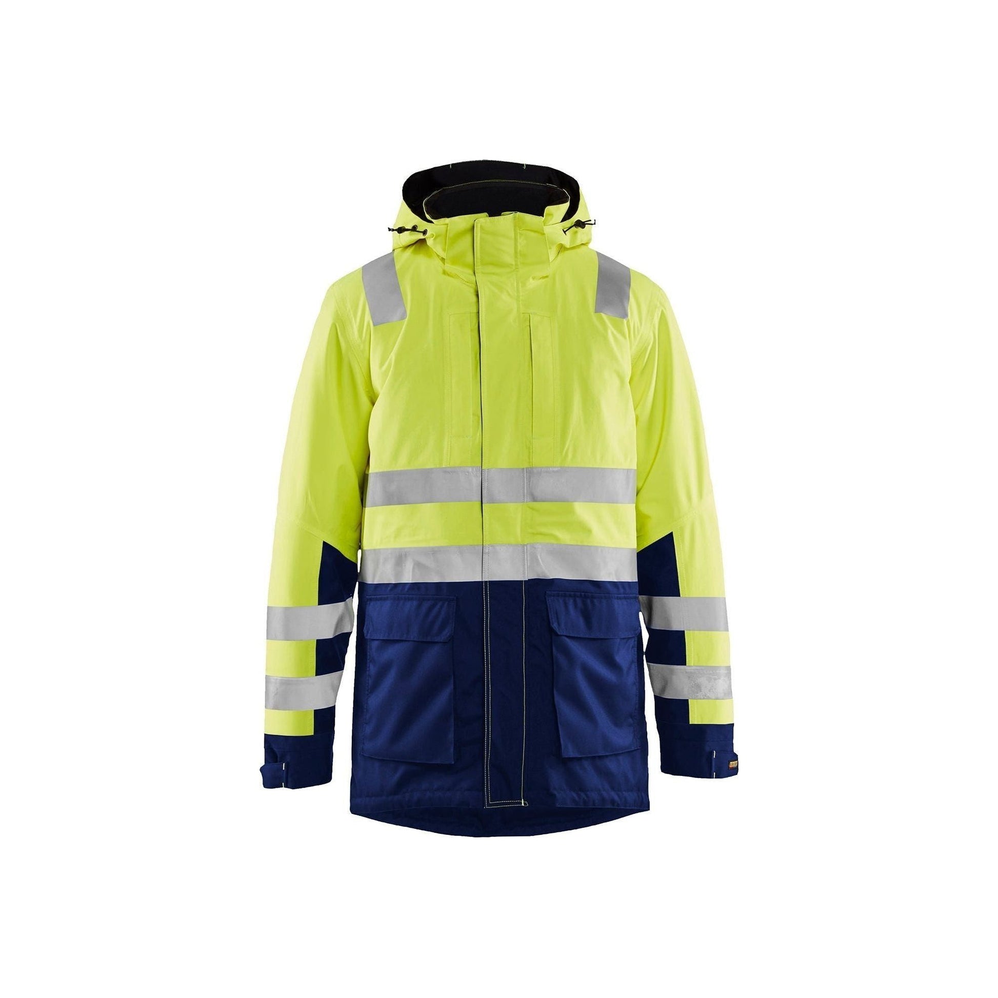 BLÅKLÄDER 4495 High Vis Vinter Parka Herre - Sikkerhedsgiganten