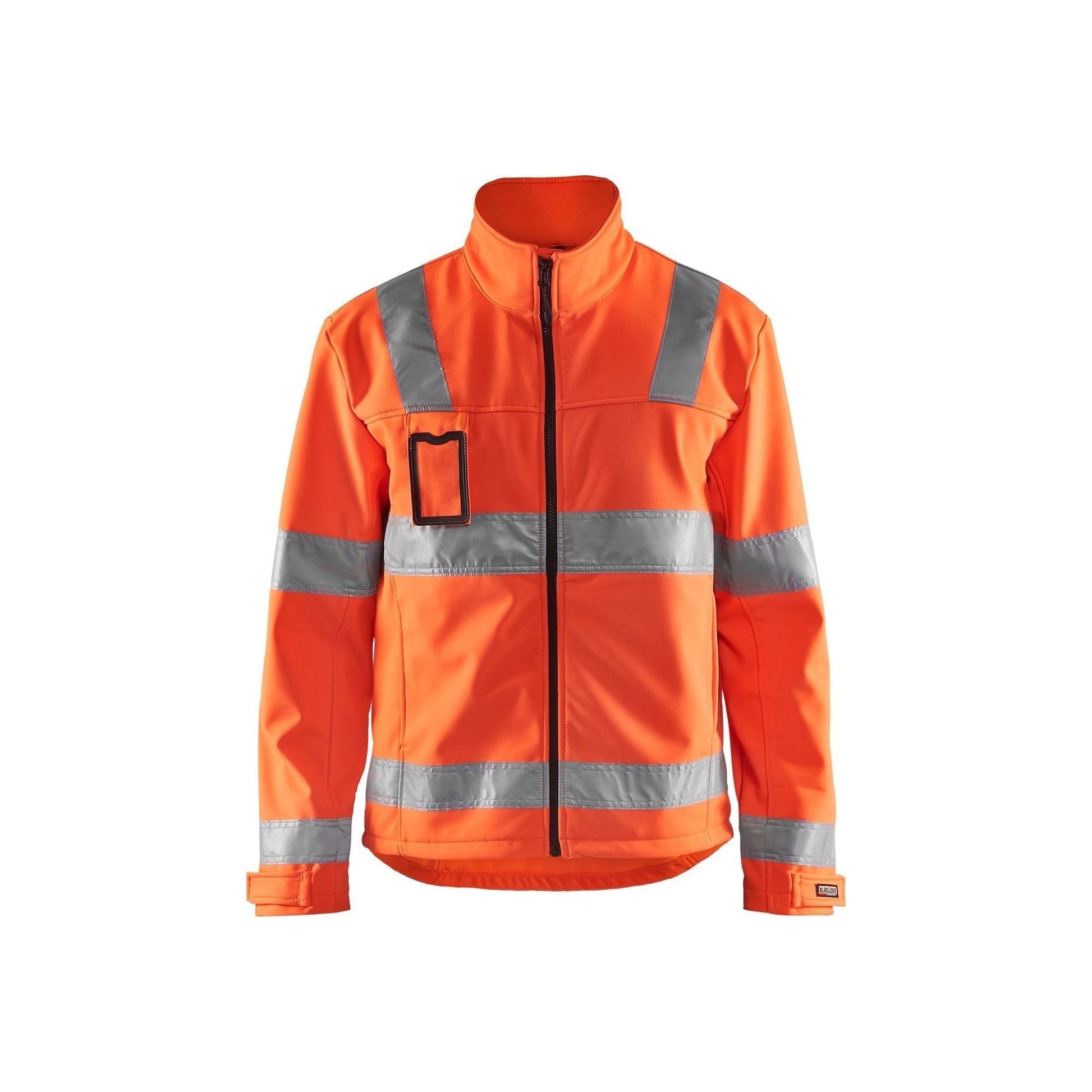 BLÅKLÄDER 4838 High Vis Softshell Jakke Orange Herre - Sikkerhedsgiganten