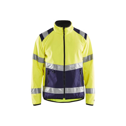 BLÅKLÄDER 4877 High Vis Light Softshell Jakke Herre - Sikkerhedsgiganten