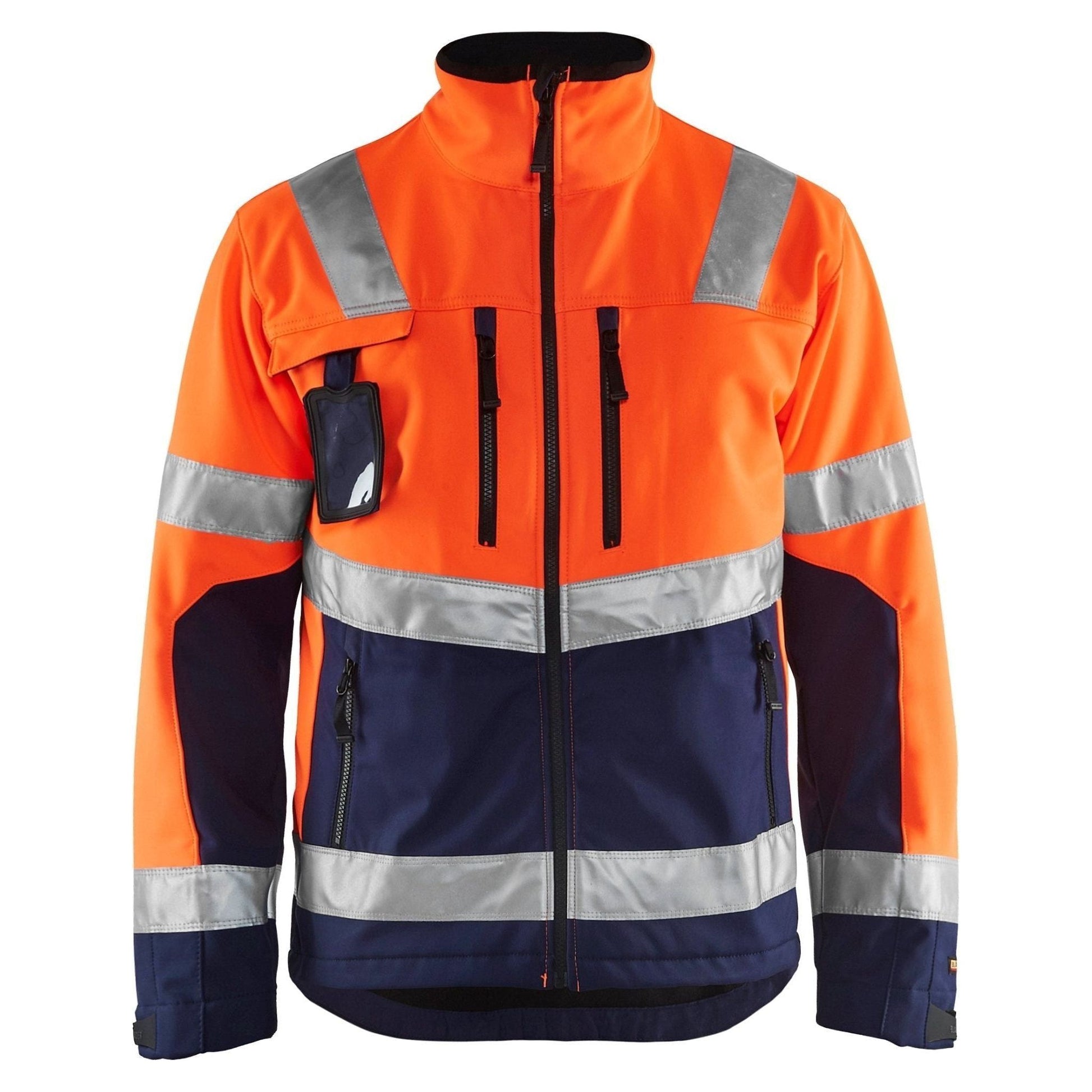 BLÅKLÄDER 4900 High Vis Herre Softshell Jakke - Sikkerhedsgiganten