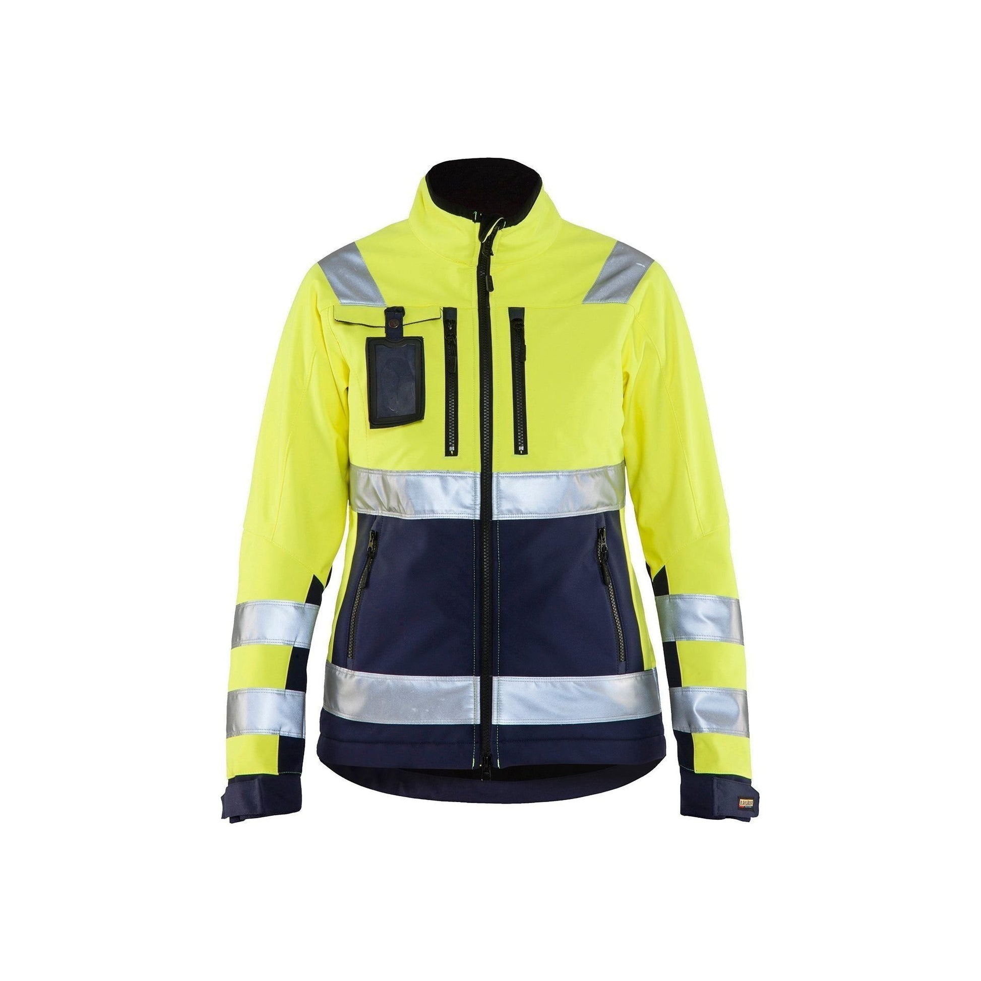 BLÅKLÄDER 4902 Dame High Vis Softshell Jakke - Sikkerhedsgiganten