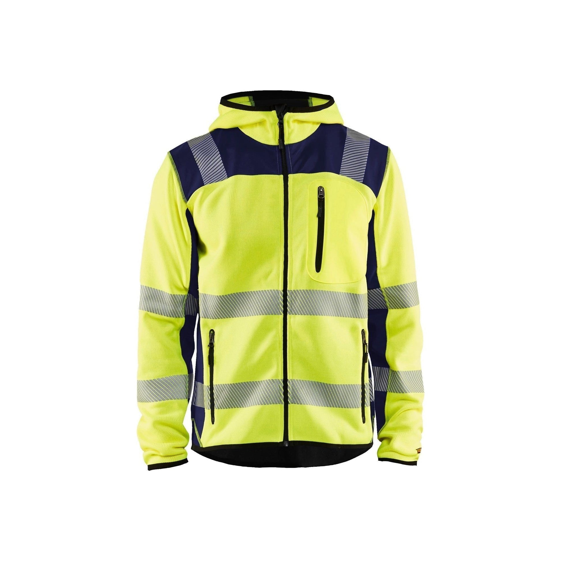 BLÅKLÄDER 4923 High Vis Strikket Softshell Jakke Herre - Sikkerhedsgiganten