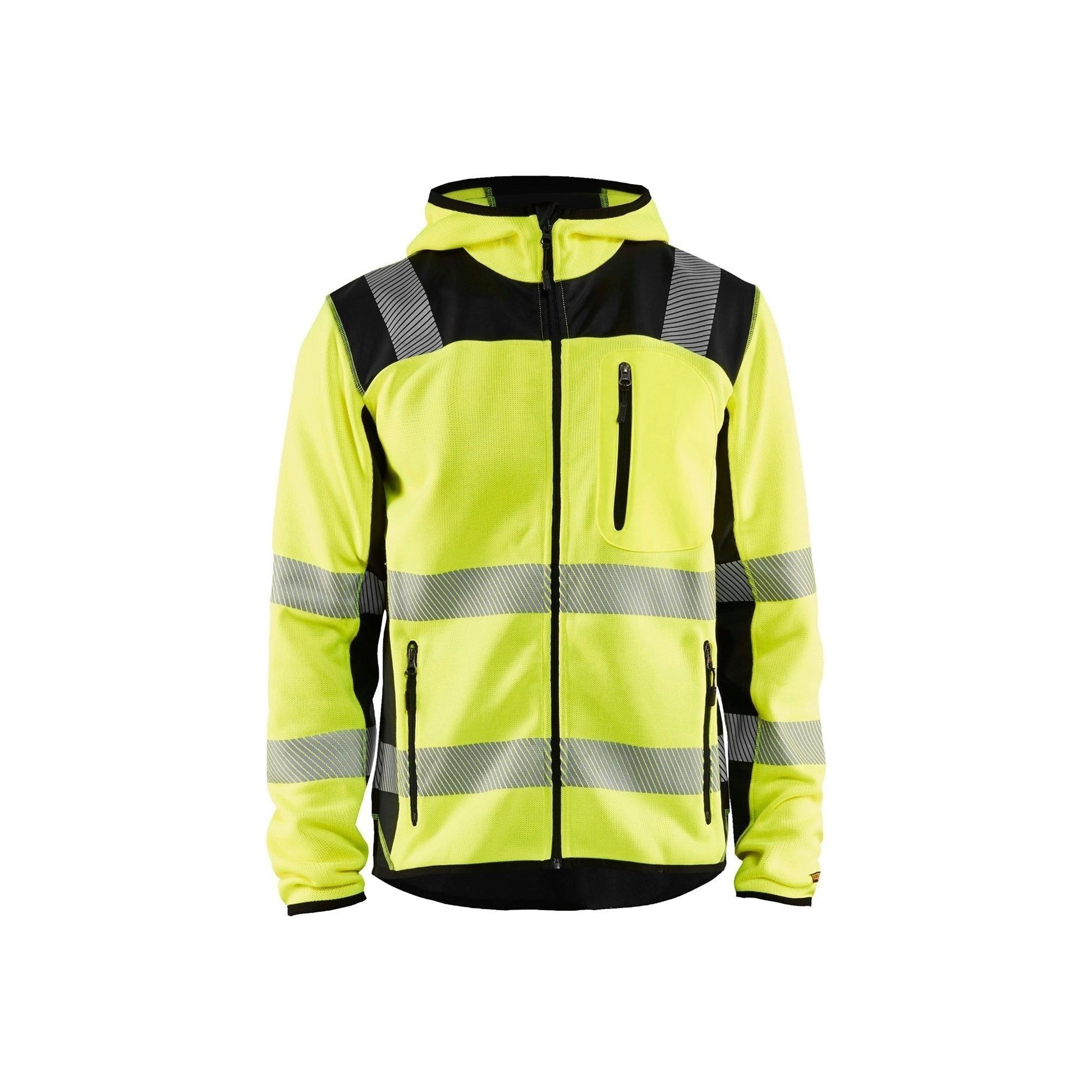 BLÅKLÄDER 4923 High Vis Strikket Softshell Jakke Herre - Sikkerhedsgiganten