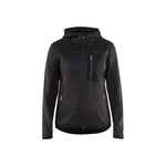 BLÅKLÄDER 4931 Strikket jakke med softshell Dame - Sikkerhedsgiganten