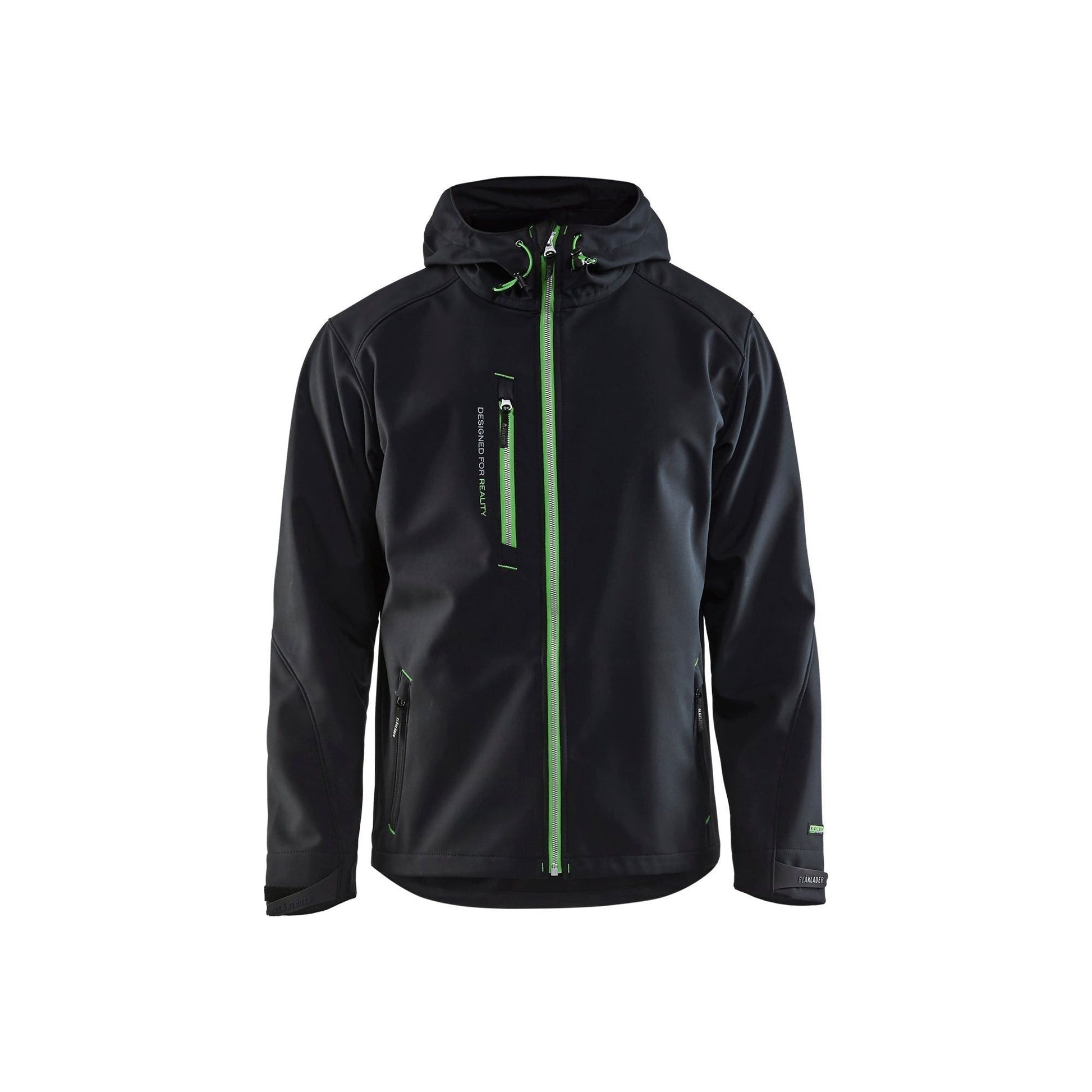 BLÅKLÄDER 4949 Softshell Jakke med hætte Herre - Sikkerhedsgiganten