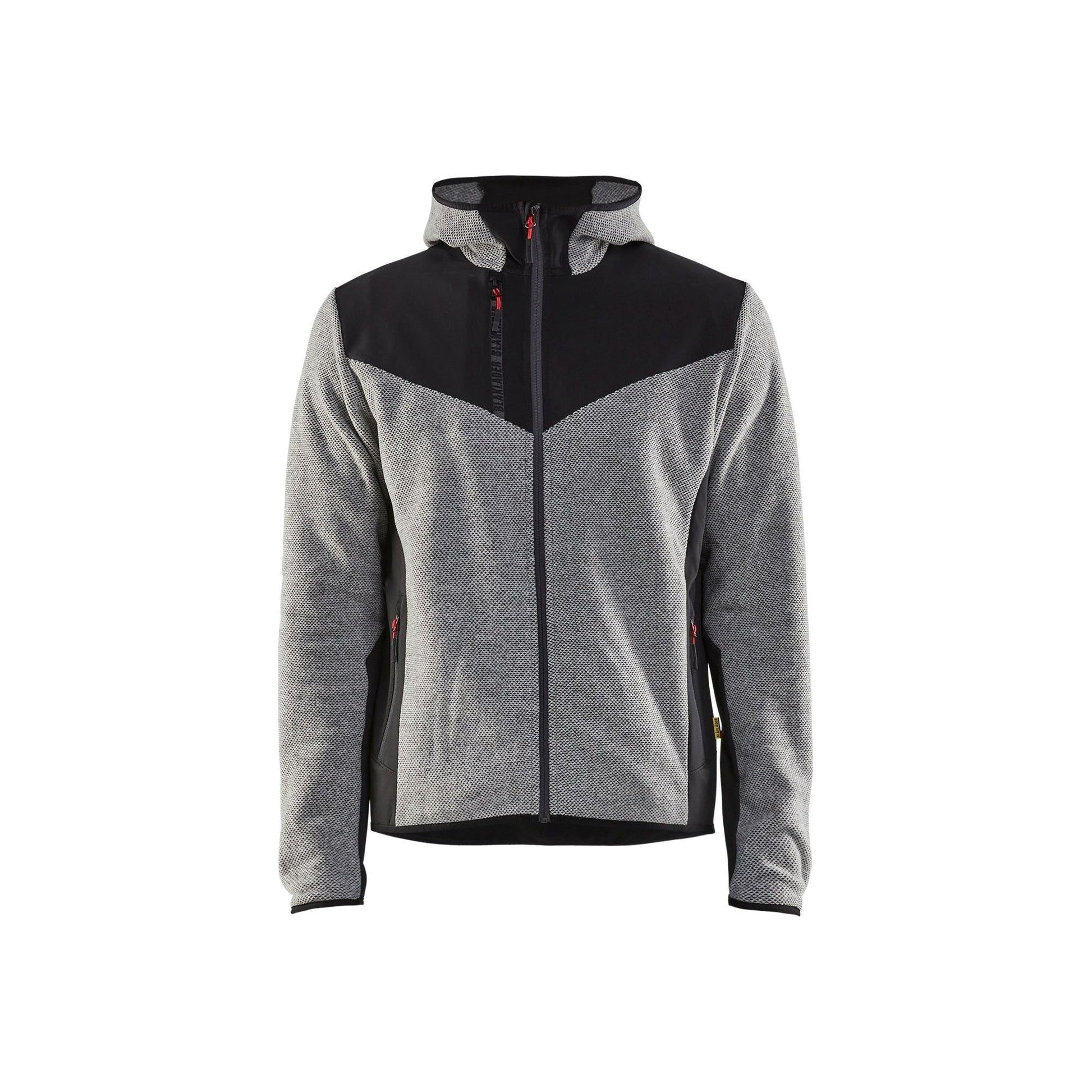 BLÅKLÄDER 5940 Strikket Jakke med Softshell - Sikkerhedsgiganten